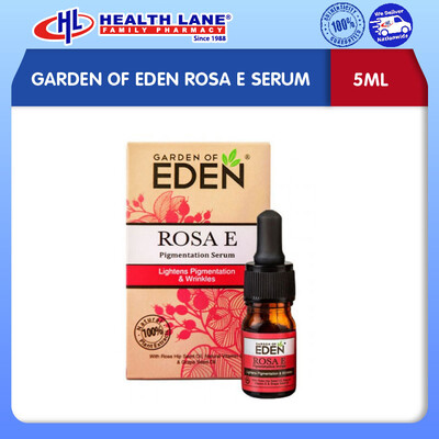 GARDEN OF EDEN ROSA E SERUM (5ML)